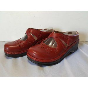 Klogs Carolina Leather Slip On Mary Janes 8.5 New